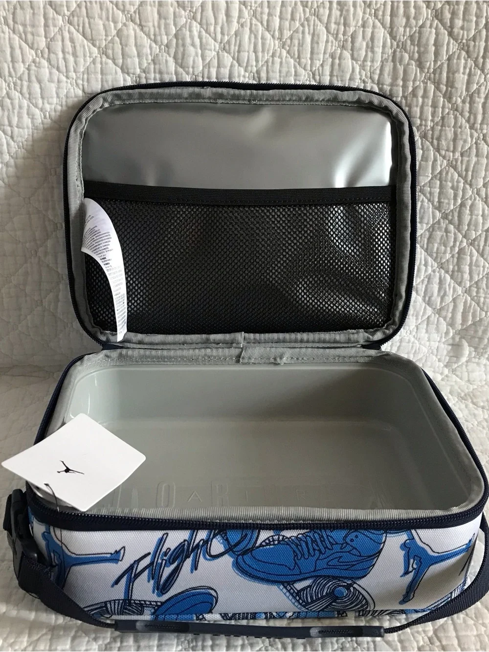 Nike Air Jordan Lunch Pack Box Bag Insulated Jumpman Midnight Blue 9A0542-J45